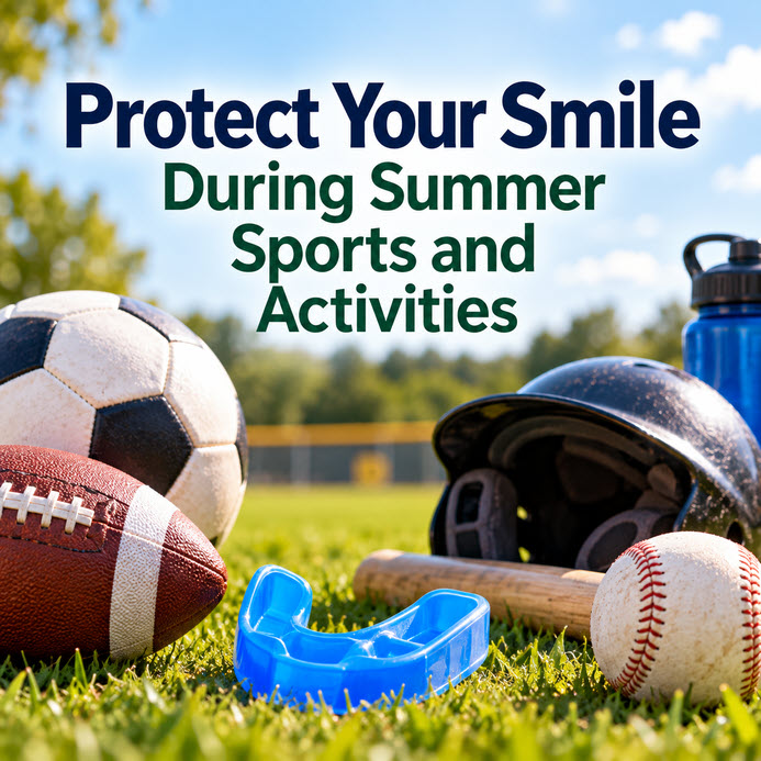 Protecting your smile suring summer sports and activities