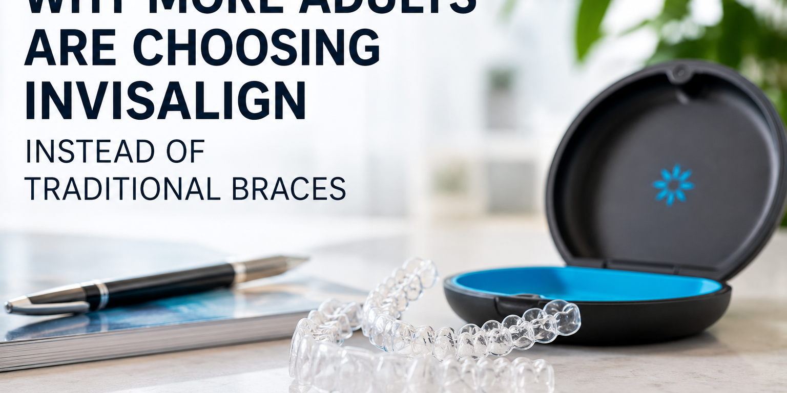 Why More Adults Are Choosing Invisalign Instead of Traditional Braces