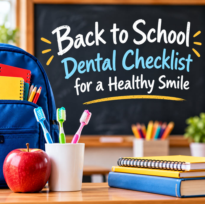 back to school dental check list